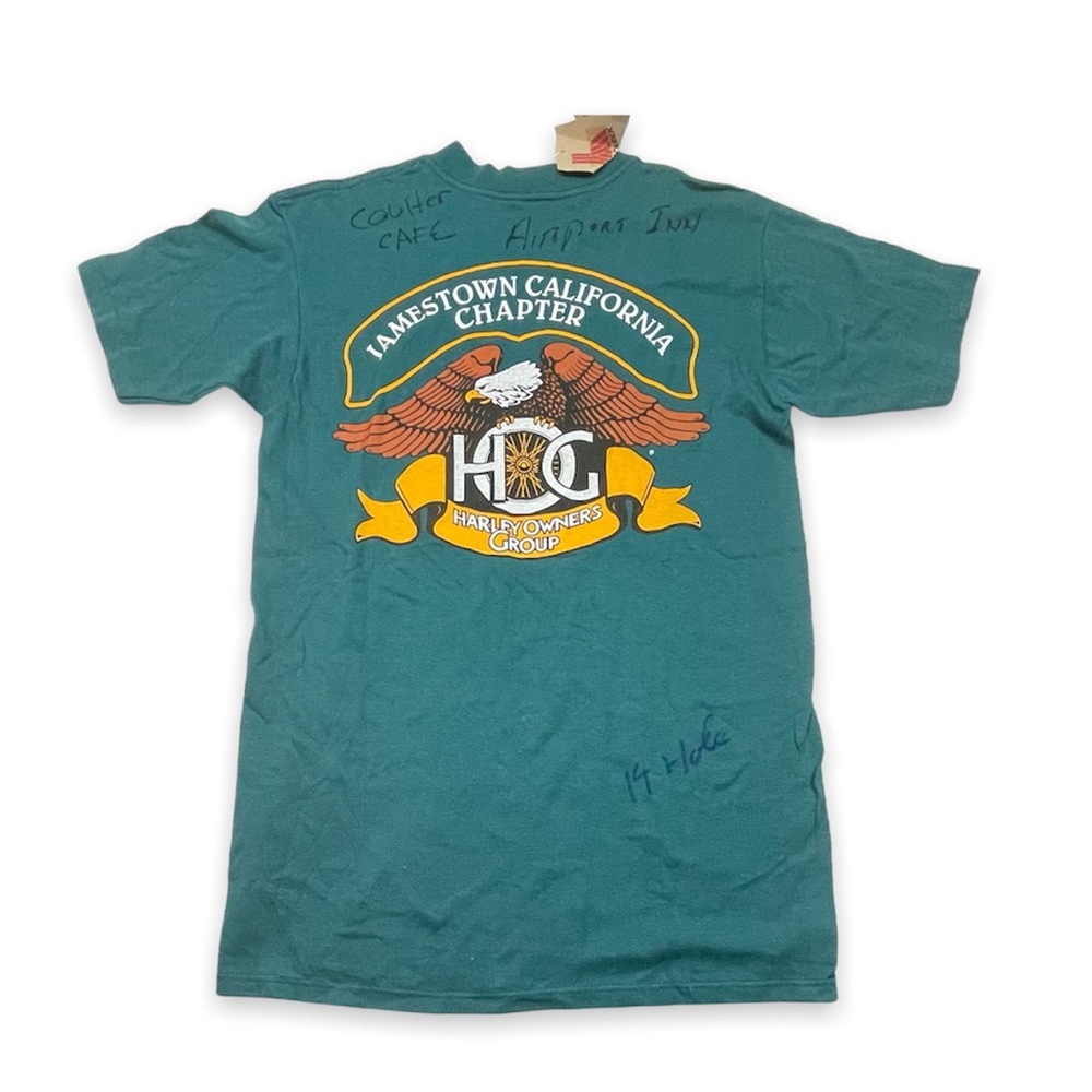 Vintage Harley Owners Group ( HOG ) Harley Davidson Jamestown ca t shirt